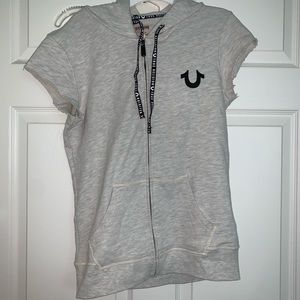 True Religion sleeveless hoodie